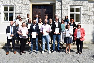 Die Absolventinnen und Absolventen der Weiterbildung Praxisanleitung