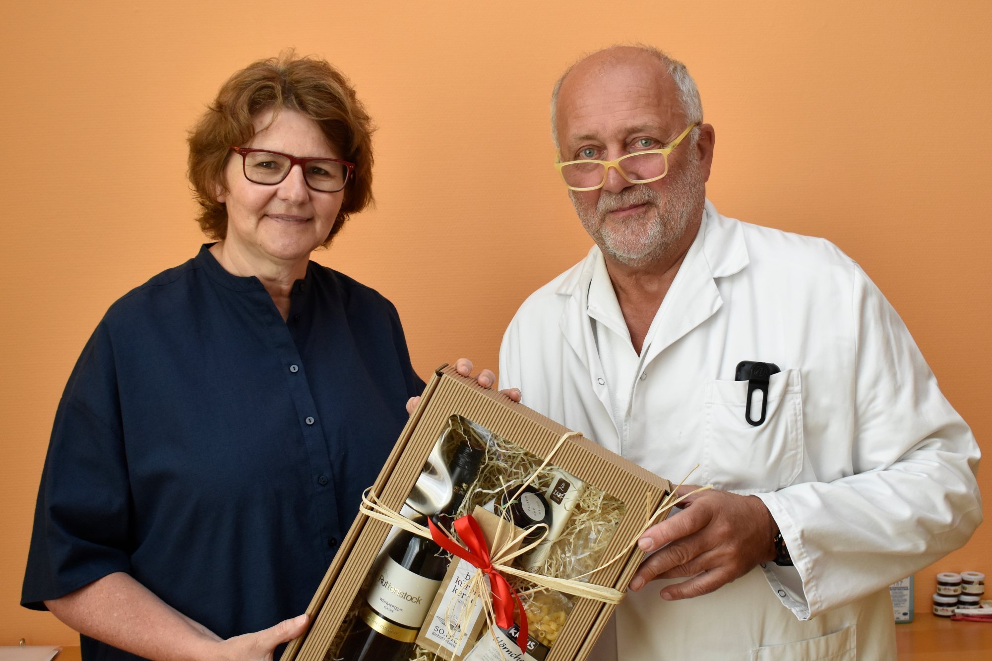 Primarius Hoffer gratulierte Monika Jachs sehr herzlich