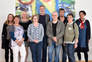 Die TeilnehmerInnen-Gruppe am Partnerforum und an der Maifeier