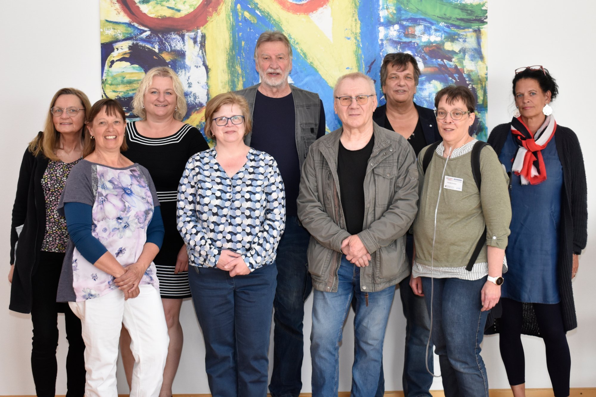 Die TeilnehmerInnen-Gruppe am Partnerforum und an der Maifeier