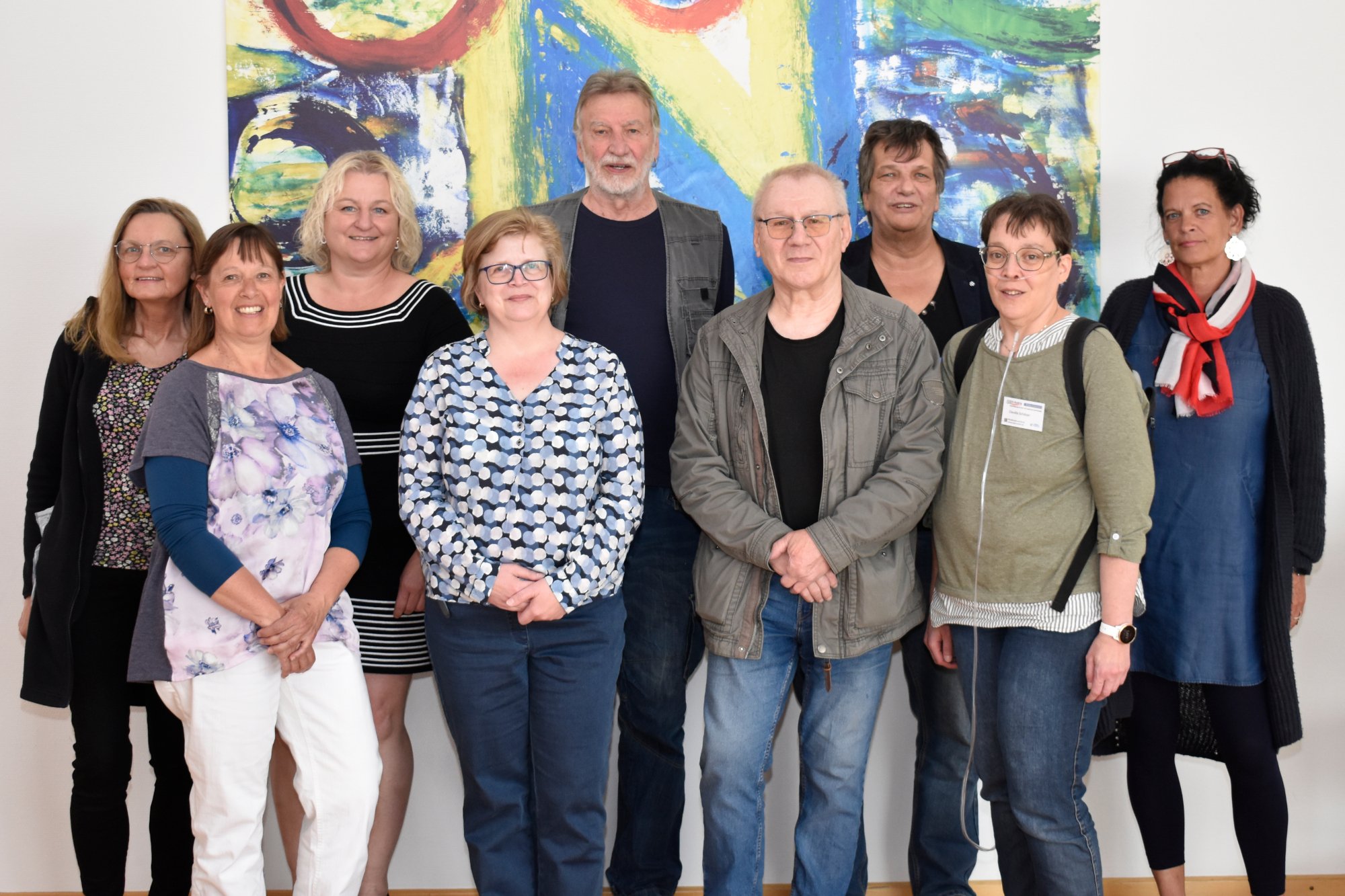 Die TeilnehmerInnen-Gruppe am Partnerforum und an der Maifeier