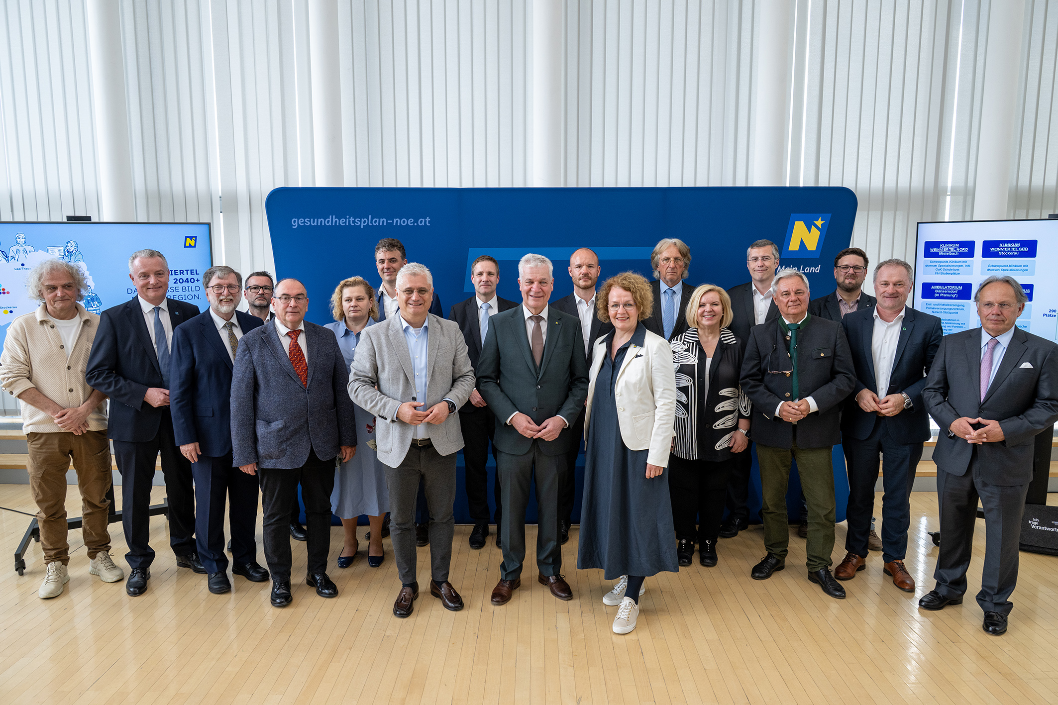 Präsentation Gesundheitsversorgung 2040+ im Weinviertel mit Politik und Experten