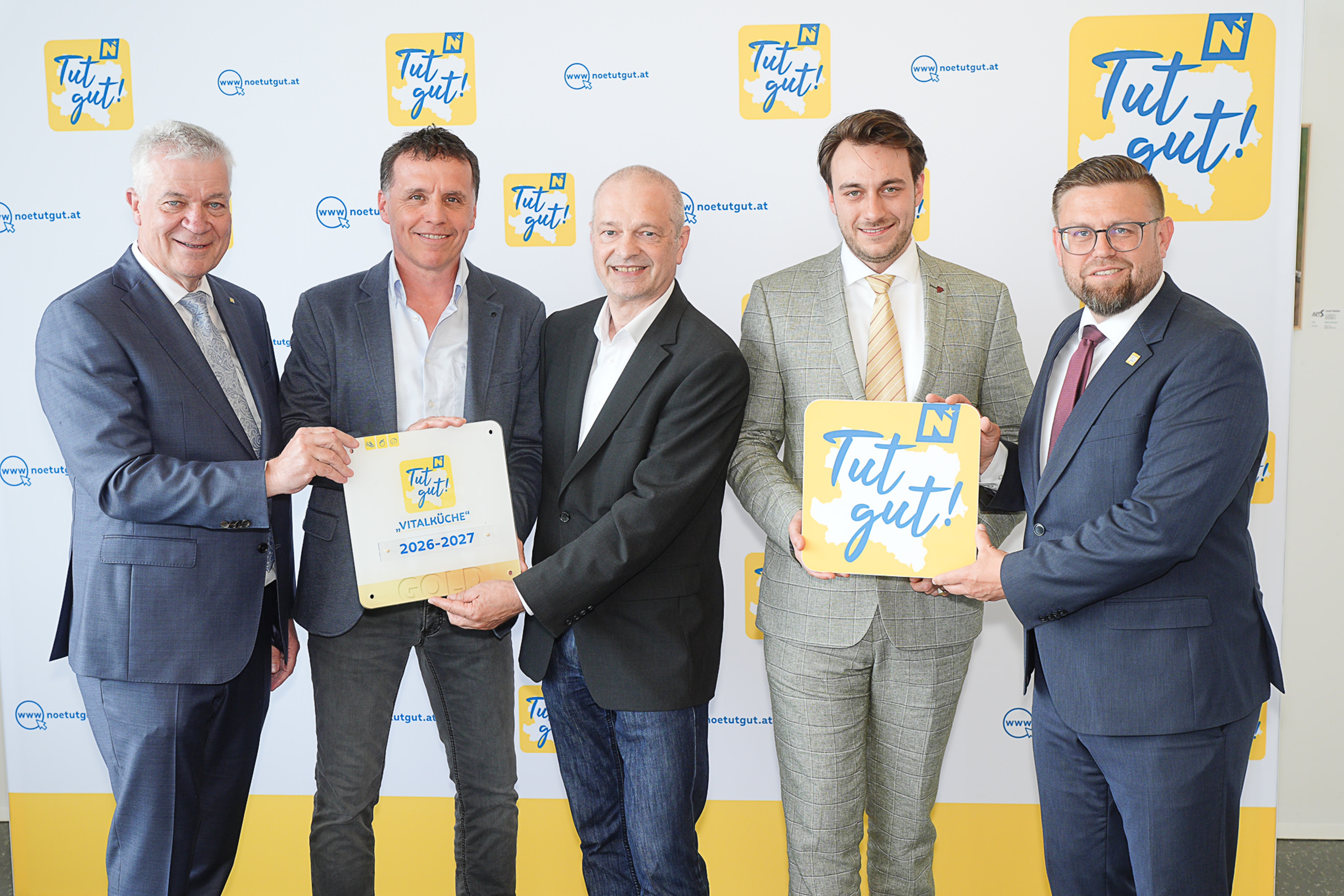 Das Klinikums-Team bei der Verleihung
